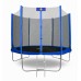 Батут Alpin Smile STB-252 с защитной сеткой и лестницей