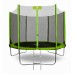 Батут Alpin Smile STG-312 с защитной сеткой и лестницей 