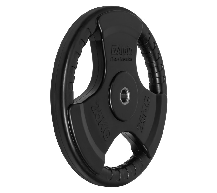 Диск металлический обрезиненный Alpin DR-25
